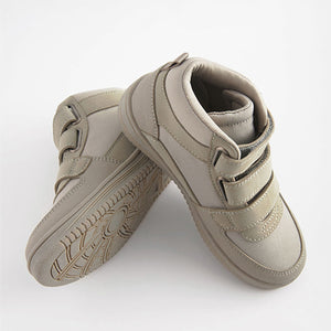 Neutral Touch Fastening High Top Trainers (Older Boys)