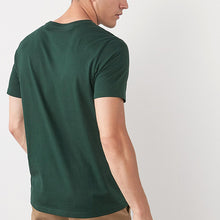 Load image into Gallery viewer, Green Bottle Regular Fit Essential Crew Neck T-Shirt
