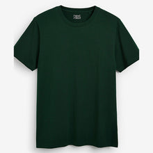 Load image into Gallery viewer, Green Bottle Regular Fit Essential Crew Neck T-Shirt
