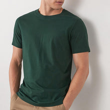 Load image into Gallery viewer, Green Bottle Regular Fit Essential Crew Neck T-Shirt
