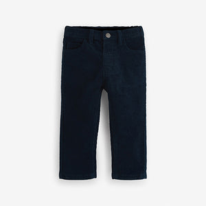 Navy Corduroy Trousers (3mths-6yrs)