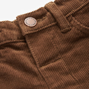 Tan Brown Corduroy Trousers (3mths-6yrs)