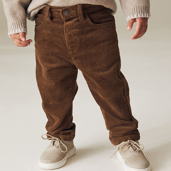 Tan Brown Corduroy Trousers (3mths-6yrs)