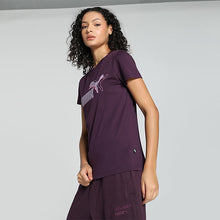 Load image into Gallery viewer, GRAP.No.1 Logo Tee W Plum

