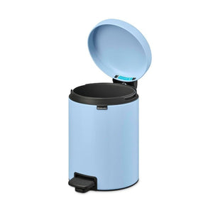 Brabantia NewIcon Pedal Bin, 12L Dreamy Blue