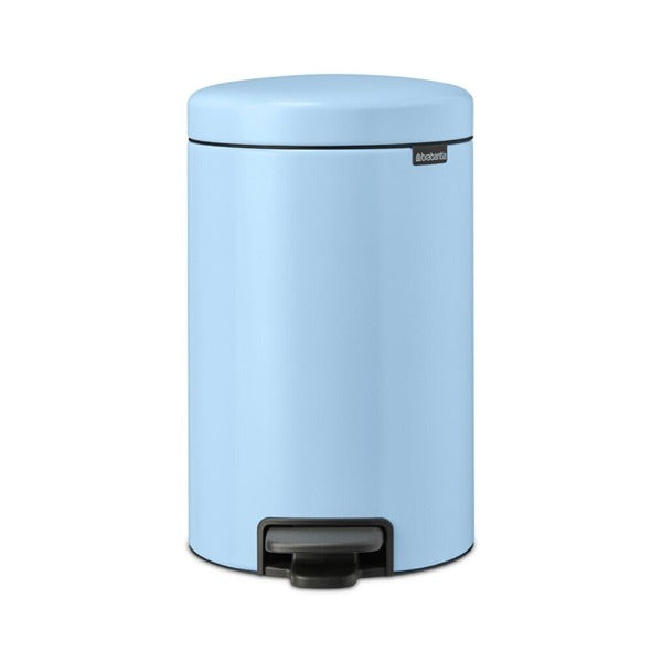 Brabantia NewIcon Pedal Bin, 12L Dreamy Blue