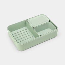 Load image into Gallery viewer, Brabantia Make &amp; Take Lunch Box Bento, Large Jade Green
