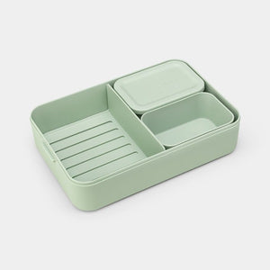 Brabantia Make & Take Lunch Box Bento, Large Jade Green