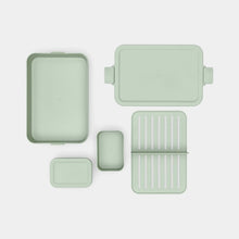 Load image into Gallery viewer, Brabantia Make &amp; Take Lunch Box Bento, Large Jade Green
