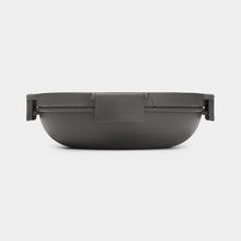 Load image into Gallery viewer, Brabantia Make &amp; Take Lunch Bowl, 1L, Plastic Dark Grey
