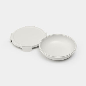 Brabantia Make & Take Lunch Bowl, 1L, Plastic Light Grey