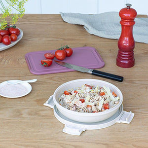 Brabantia Make & Take Lunch Bowl, 1L, Plastic Light Grey