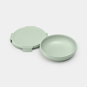 Brabantia Make & Take Lunch Bowl, 1L, Plastic Jade Green