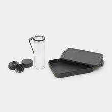 Load image into Gallery viewer, Brabantia Make &amp; Take Break Set, 2 pieces Dark Grey
