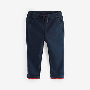 Rinse with Red Weft Super Soft Pull-On Jeans With Stretch (3mths-6yrs)