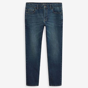 Dark Blue Slim Fit Essential Stretch Jeans