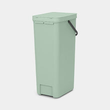 Load image into Gallery viewer, Brabantia Sort &amp; Go Recycle Bin, 40L Jade Green
