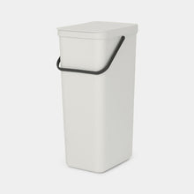 Load image into Gallery viewer, Brabantia Sort &amp; Go Waste Bin, 40L Light Grey
