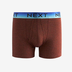 Navy Blue/Red Marls 4 pack A-Front Boxers