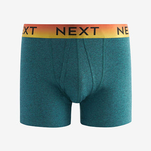 Navy Blue/Red Marls 4 pack A-Front Boxers