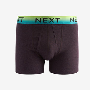 Navy Blue/Red Marls 4 pack A-Front Boxers
