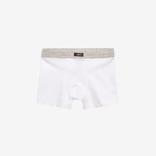 Load image into Gallery viewer, White/Grey/Black Soft Waistband Trunks 5 Pack (2-12yrs)
