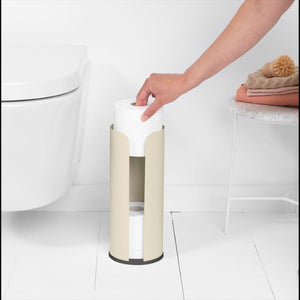 Brabantia ReNew Toilet Roll Dispenser Soft Beige