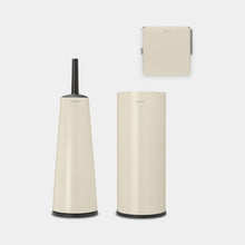 Load image into Gallery viewer, Brabantia ReNew Toilet Accessory Set of 3 Soft Beige
