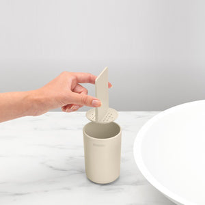 Brabantia ReNew Toothbrush Holder Soft Beige