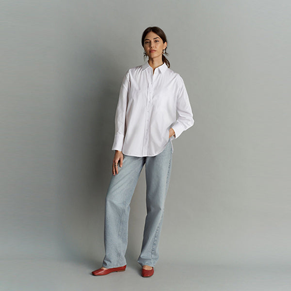 White Oversized Shirt