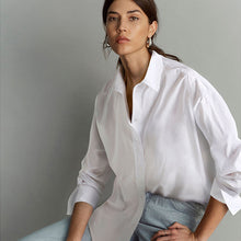 Load image into Gallery viewer, White Oversized Shirt
