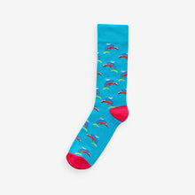 Load image into Gallery viewer, Bright Animals Fun Pattern Socks 8 Pack
