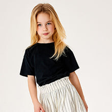 Load image into Gallery viewer, Black T-Shirt (3-12yrs)
