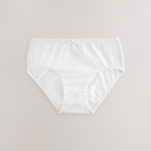 White 10 Pack Briefs