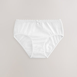 White 10 Pack Briefs