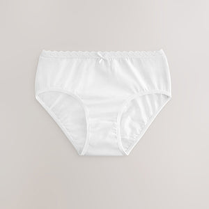 White 10 Pack Briefs