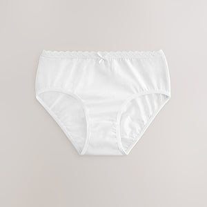 White 10 Pack Briefs