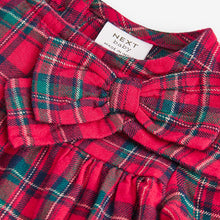 Load image into Gallery viewer, Red Baby Check Woven Dress (0mths-18mths)
