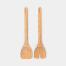 Load image into Gallery viewer, Brabantia Wooden Salad Servers, Set of 2 Profile
