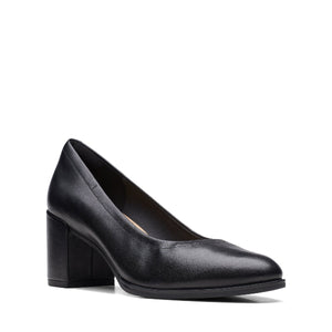 Freva55 Court Black Leather