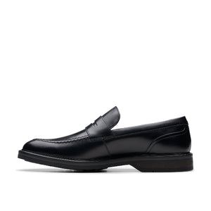 Aldwin Step Black Leather