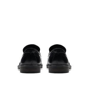 Aldwin Step Black Leather