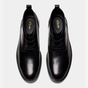 Aldwin Chukka Black Leather