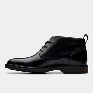 Aldwin Chukka Black Leather