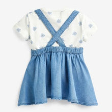 Load image into Gallery viewer, Denim Pinny Skirt Set (3mths-3-4yrs)
