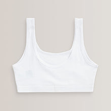 Load image into Gallery viewer, White 3 Pack Crop Tops (5-12yrs)

