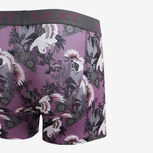 Blue/Purple Animal A-Front Boxers 4 Pack