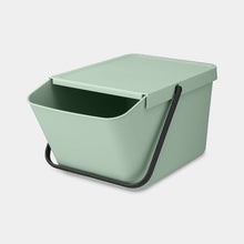 Load image into Gallery viewer, Brabantia Sort &amp; Go Stackable Bin Jade Green
