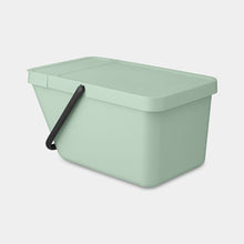 Load image into Gallery viewer, Brabantia Sort &amp; Go Stackable Bin Jade Green
