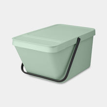 Load image into Gallery viewer, Brabantia Sort &amp; Go Stackable Bin Jade Green
